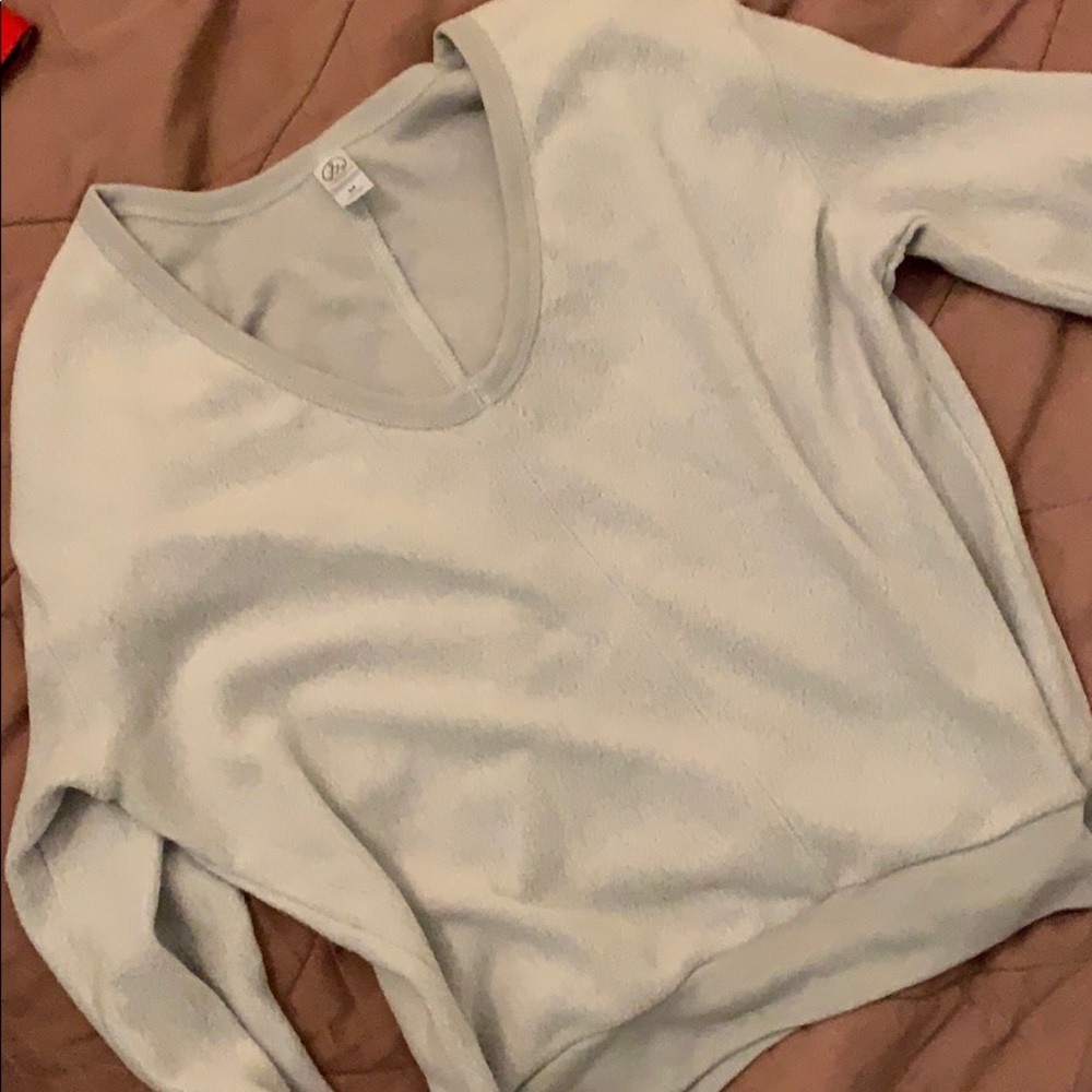 Alternative light blue long sleeve top never worn